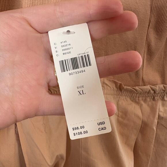 NWT Anthropologie High Tide Wide Leg Jumpsuit Sz XL - Picture 9 of 16